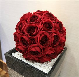 Display of roses