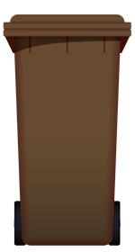 Brown bin