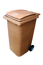brown bin
