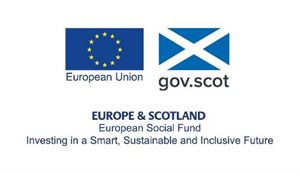 Europe & Scotland - European Social Fund logo
