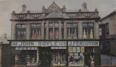 John Boyle's emporium shop premises