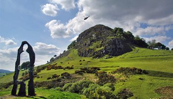 Scenic view of Loudon Hill, East Ayrshire