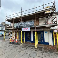 Mauchline CARS 1 The Cross progress