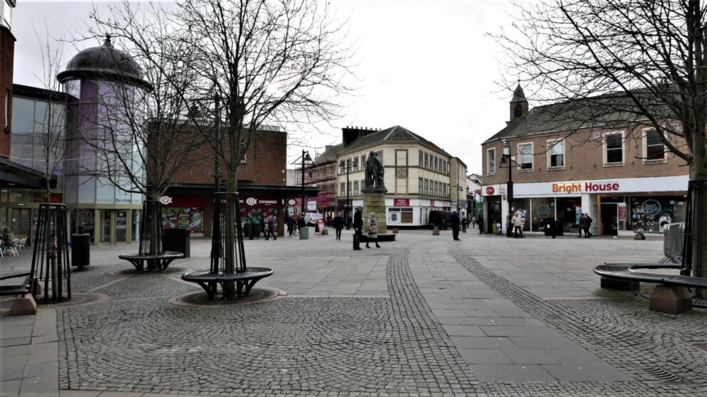 Kilmarnock town centre