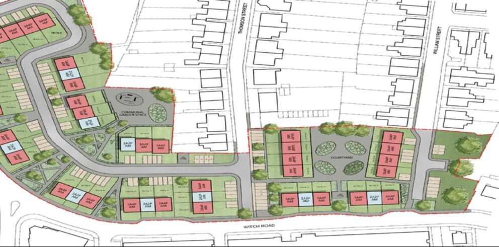 Proposed housing developments