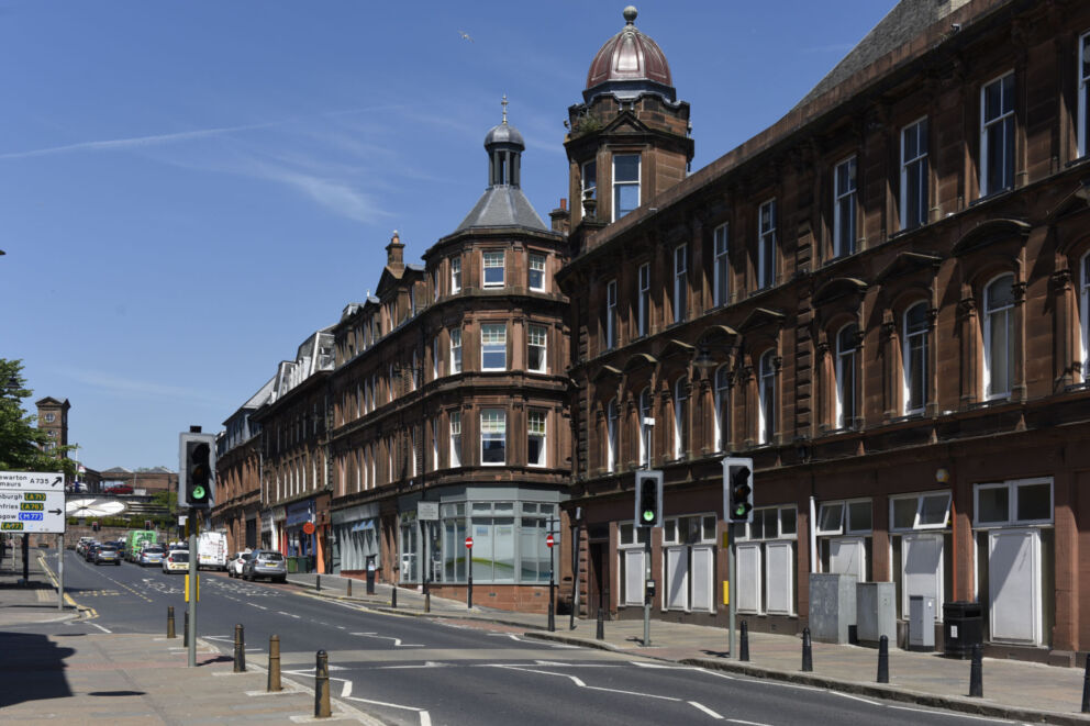 Kilmarnock town centre